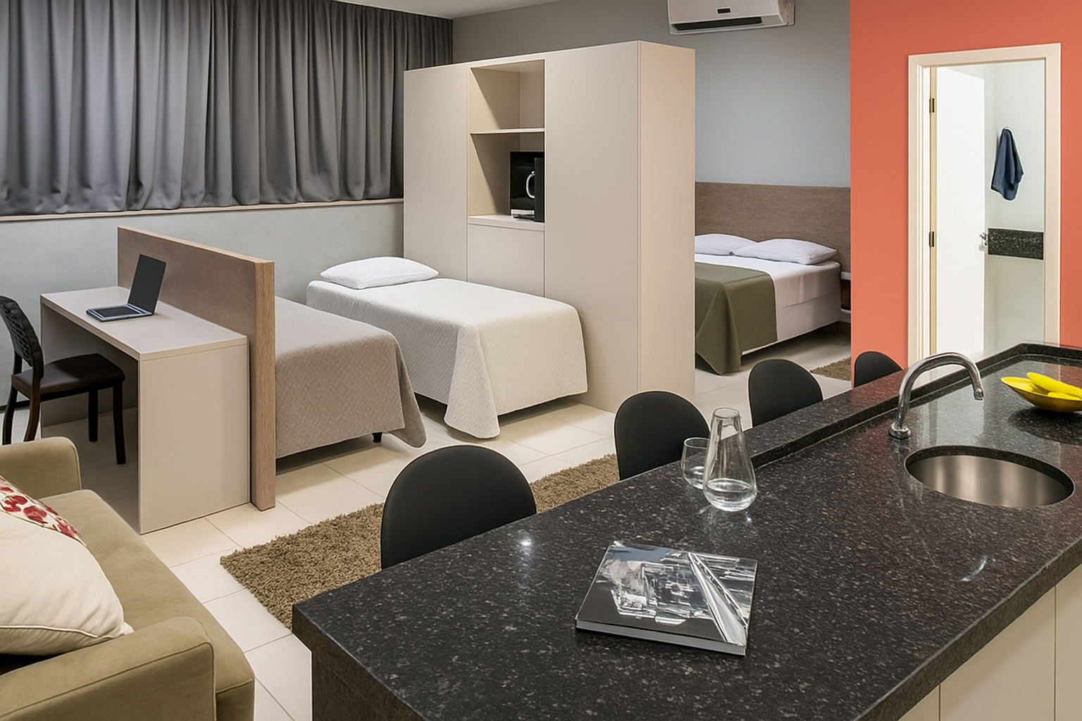 Blu Hotel Flat Premium